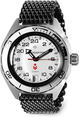 Vista 4 de VOSTOK Komandirskie 650546 GMT - Reloj mecánico automático de buceo automático