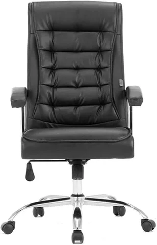 Vista 5 de Silla ergonómica comercial con silla de computadora de estudio de conferencias, silla de oficina de masaje reclinable cómoda y larga sentada (D)