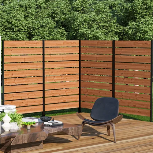 Vista 14 de Modern Shade - Pantalla de valla de privacidad de madera de 5' x 3' (1 panel) de madera natural, panel de valla de privacidad al aire libre