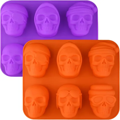 Vista 12 de Sakolla Paquete de 2 Moldes para Mini Pasteles de 3 Niveles, Sin BPA, 6 Cavidades de Silicona, Moldes para Cake Pops, Formas para Hornear Cake Pop