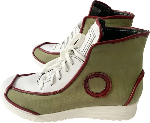 Vista 2 de HPY Chainsaw Denji - Zapatos de cosplay de poliuretano, unisex, para Halloween