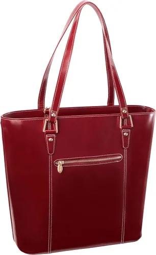 Vista 4 de McKlein Aldora - Bolso de piel para mujer con bolsillo para tablet