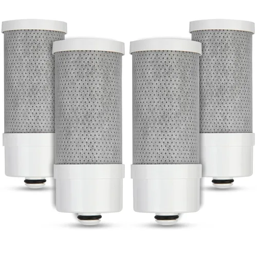 Vista 7 de Filtro de agua para grifo de fregadero, purificador de agua de montaje en grifo de 380 galones para fregadero de cocina, filtros de fibra de carbono