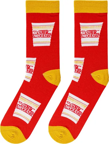 Vista 6 de Crazy Socks, Calcetines divertidos con temática de comida y aperitivos para hombre, estilos surtidos coloridos