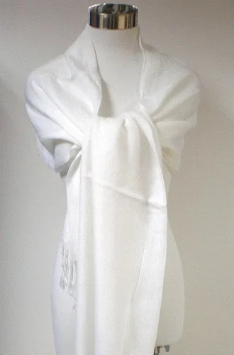 Vista 3 de Tapp Collections Bufanda de chal de pashmina prémium