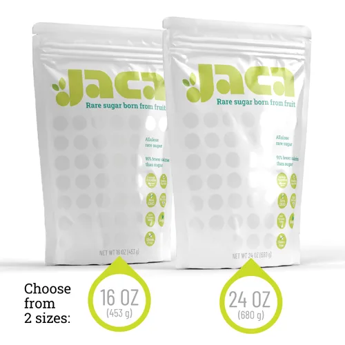 Vista 9 de Jaca Rare Sugar - Edulcorante de alulosa pura Sustituto saludable del azúcar para alimentos y bebidas, apto para ceto, vegano, alternativa sin