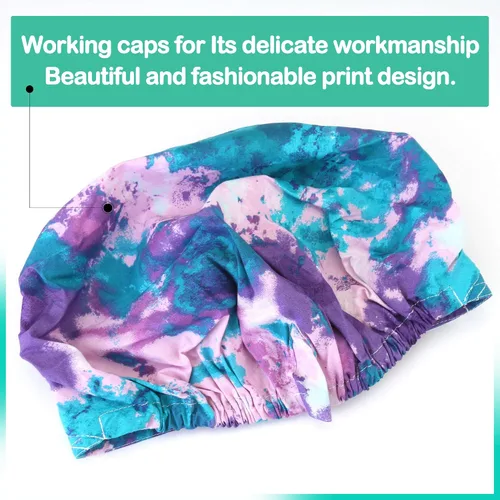 Vista 20 de GUOER Sombrero Bouffant Gorra Talla única Multicolor