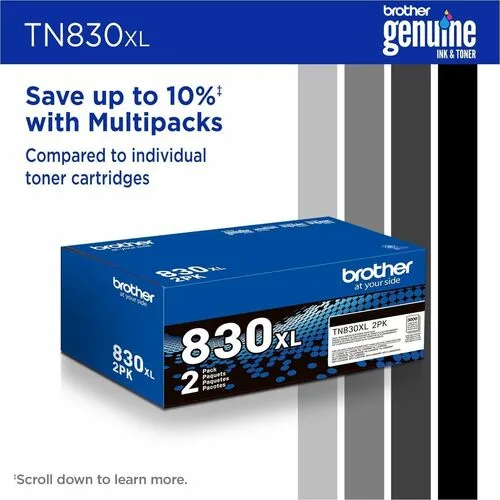 Vista 10 de DAMAGE BOX Toner TN830XL