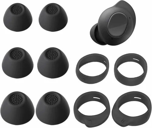 Vista 7 de A-Focus Wingtip - Kit de puntas de oreja para Galaxy Buds FE de silicona de repuesto, ajuste antideslizante, ajuste en la funda con gancho