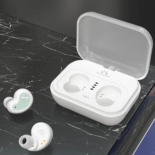 Vista 2 de SoundMAGIC TWS30 - Auriculares inalámbricos verdaderos, micrófono, sonido