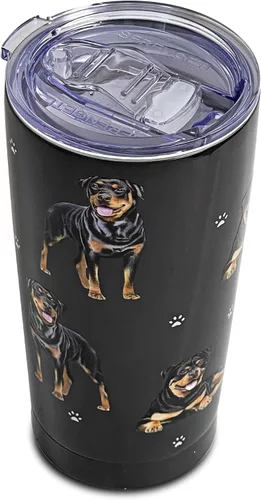 Vista 27 de Vaso de pastor australiano SERENGETI de 16 oz. de acero inoxidable, vaso aislado al vacío con tapa a prueba de derrames