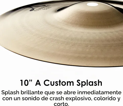 Vista 3 de Zildjian A Custom Splash - 10 Pulgadas