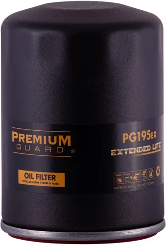 Vista 2 de PG PG195EX - Filtro de aceite de rendimiento extendido Compatible con Chrysler Cirrus 2005-07, PT Cruiser 2003-09, Dodge Dakota 2004-08, Durango
