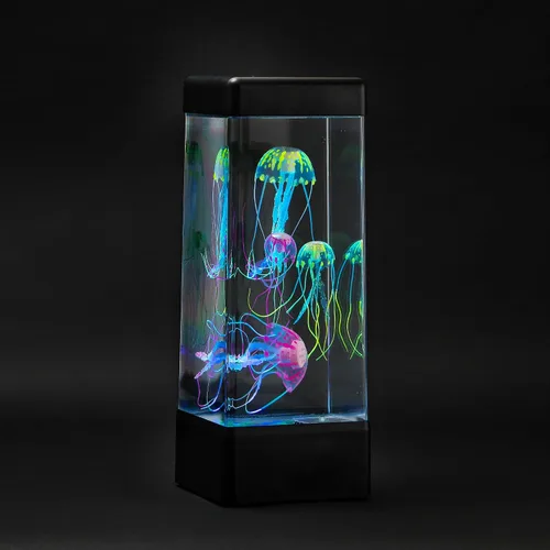 Vista 4 de Accesorio de medusa para lámpara de medusa luminosa JINX - Pequeño kit de medusas de silicona - potenciador de luz nocturna para iluminación