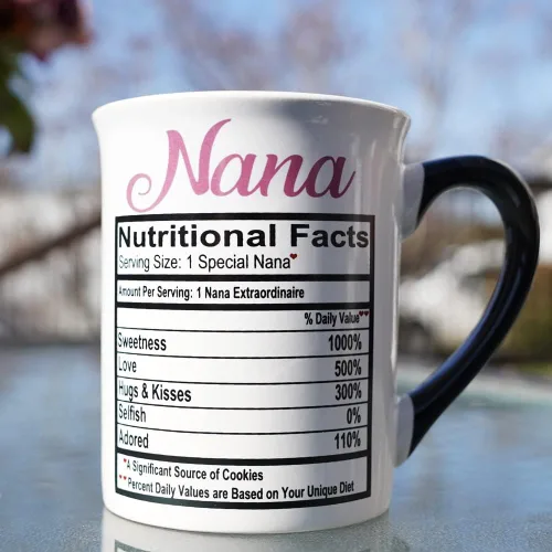 Vista 7 de Cottage Creek Nana - Taza de café de cerámica de 16 onzas, en caja