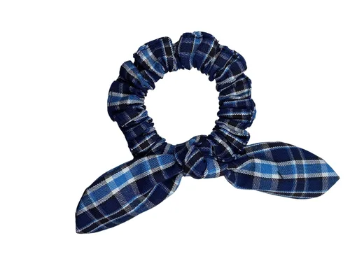 Vista 55 de Back to School/Uniform Plaid Scrunchie bunny ear Bowknot/School Uniform Plaid/Ponytail Bow Scrunchie/Plaid Accessories (Plaid 42-Bernards)
