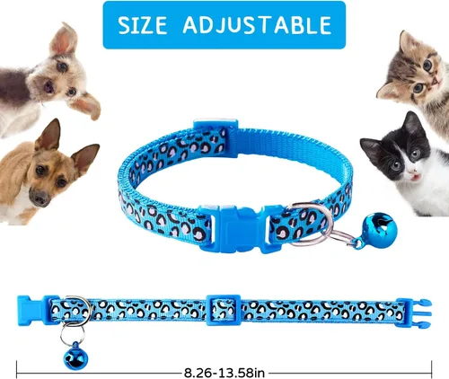 Vista 4 de Collares para gatos (patrón, collares no separables)