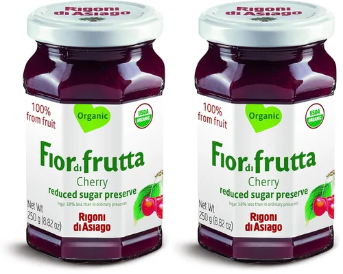 Vista 25 de Rigoni di Asiago Fiordifrutta Organic Fruit Spread, melocotón, 6