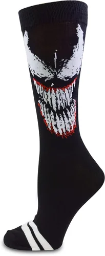 Vista 3 de Marvel Spiderman Spider-Man Venom - Disfraz de 2 calcetines casuales, Varios