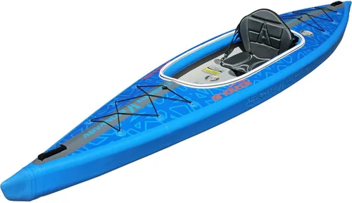 Vista 2 de Advanced Elements - Kayak inflable AirVolution™, con bolsa de ruedas y bomba