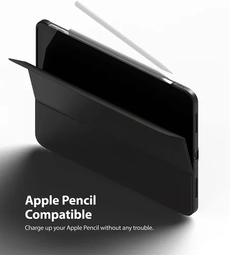 Vista 8 de Ringke Funda con teclado Frame Shield diseñada para iPad Pro 11 2021 (11 pulgadas, 3ª generación), color negro mate
