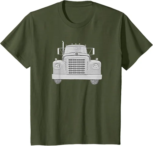Vista 10 de Camiseta clásica de camión pesado International Harvester IH Loadstar, Negro, S