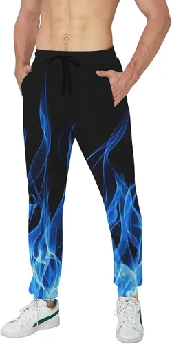 Vista 2 de Novedosos pantalones deportivos unisex con gráficos 3D de novedad, pantalones deportivos holgados y frescos S-XXL