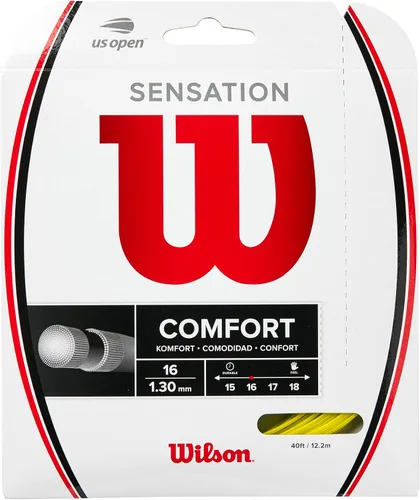 Vista 18 de Wilson Sensation - Juego de cuerda para raqueta de tenis y carrete de 200 m
