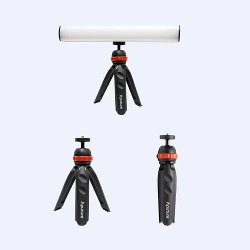 Vista 4 de Aputure MT Pro RGB Light Wand Stick 7.5W CCT de 2000K -10000K Salida Pixel-Mappable RGBWW Mini LED Tubo Luz Soporte Sidus Link Bluetooth App Control