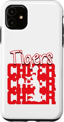 Vista 8 de Tigers Cheer Back to School Cheerleading Spirit R Case for iPhone 17