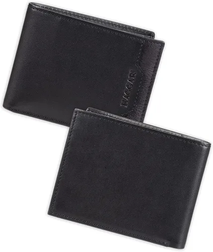 Vista 2 de Haggar Cartera de cuero para hombre