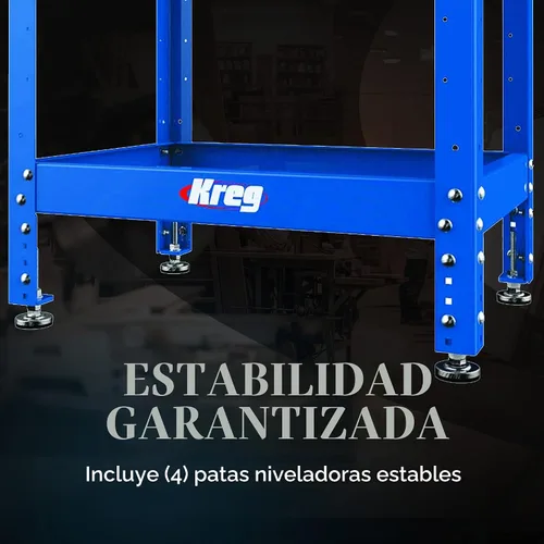 Vista 5 de Kreg - Soporte multiusos para taller, KRS1035, 20 x 28 pulgadas