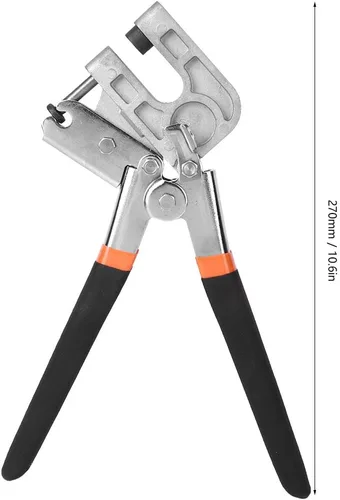 Vista 6 de Herramienta de encuadre, 10.630 in de metal Stud Crimper Stud Crimper Alicates Herramientas para paneles de yeso, Punch Lock Framing Fijación