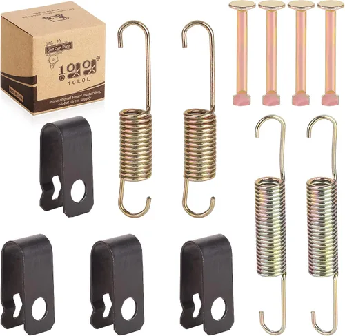 Vista 8 de 10L0L Kit de muelles de zapatas de freno para Club Car DS Precedent Golf Carts 1980-UP, reemplazar OEM # 1018163-01 1011466