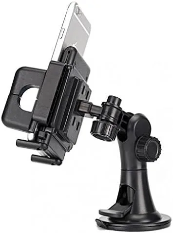 Vista 5 de Soporte de coche compatible con Motorola Moto e6, soporte para parabrisas de salpicadero, soporte giratorio de succión para teléfono Moto E6