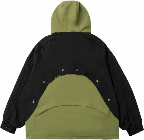 Vista 9 de Niepce Inc Chaquetas cortavientos con cremallera para hombre