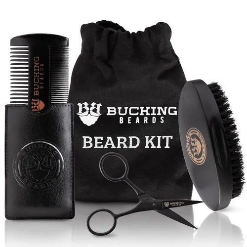 Vista 12 de Colección- Kits de Aseo, Hidratantes, Aceites Hidratantes, Bálsamos (Crema de Barba) (Bálsamo de Barba) Beard Balm for Men: Softens & Conditions