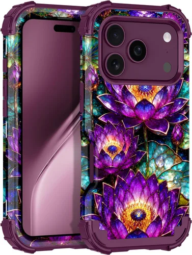 Vista 18 de Rancase Funda para iPhone 11, tres capas de alta resistencia a prueba de golpes, protección de plástico duro + funda protectora de goma de silicona