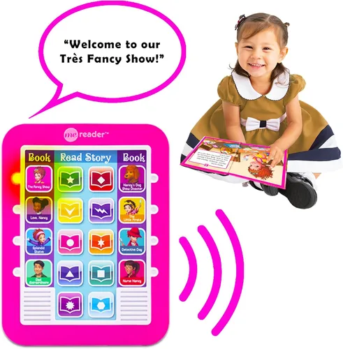Vista 6 de Fancy Nancy Me Reader - Lector electrónico de 8 libros, libros de fantasía de Nancy para niños pequeños, niñas con Nancy, Bree y más