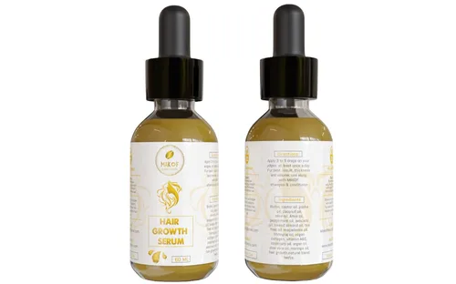 Vista 6 de Suero de crecimiento de bordes. Ideal para la pérdida de bordes, pérdida de bordes por trenzas apretadas, pelucas y pegamento. Formulado con aceites