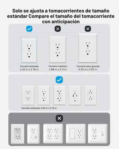 Vista 7 de TROND - Extensor de cubierta de salida plana, cable de extensión corto de 3 pies con 8 salidas