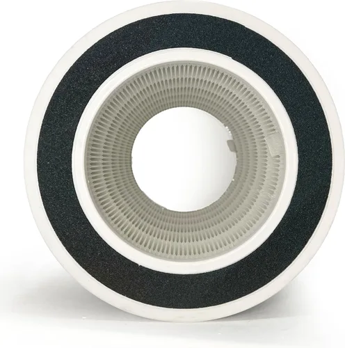 Vista 3 de Nispira Paquete de 2 filtros de repuesto HP201 HP202 HC501 para purificador de aire Shark NanoSeal MAX HP200 Series HC502 Tamaño 8.68" x 8.68" x