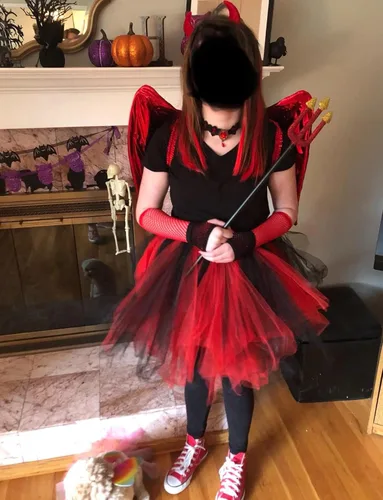 Vista 4 de Gardenwed Falda tutú de Navidad para mujer, disfraz de ballet de tul vintage, para fiesta de baile de burbujas, faldas para adultos