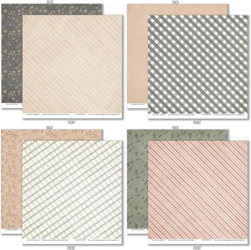 Vista 8 de Paquete de papel de patrón – Acuarela Florales – Papel de álbum de recortes de 12 x 12 pulgadas, 12 x 12 pulgadas, diseño floral de álbumes
