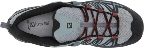 Vista 5 de Salomon Zapatos de senderismo X Crest para hombre negro marrón DM US