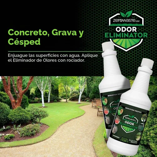 Vista 6 de ZERO WASTE USA Eliminador de olores Ultra Concentrado - 1 Galón