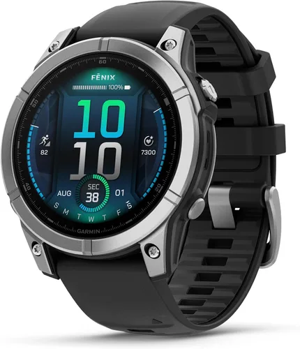 Vista 13 de Garmin fēnix® 8 – 43mm, AMOLED, Smartwatch GPS Multideporte Premium, Batería de Larga Duración, Resistente a Inmersiónes, Linterna LED Integrada