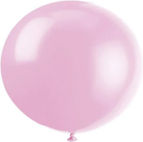 Vista 7 de Globos gigantes de látex de color azul y 36 pulgadas, 36", Azul fresco