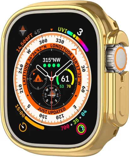 Vista 11 de Funda de TPU suave para Apple Watch Series 11 10 de 42 mm, cubierta de carcasa de iWatch con protección contra golpes chapada de TPU suave