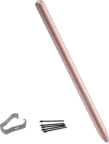Vista 9 de Galaxy Tab S7 S Pen compatible con Samsung Galaxy Tab S7 FE Stylus Pen repuesto para Samsung Galaxy S7 Plus Stylus Pen + 5 puntas gratis, negro